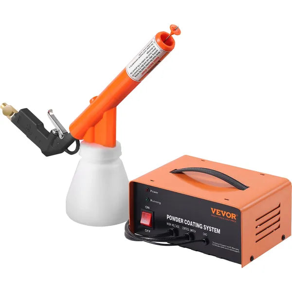 VEVOR Powder Coating System 50KV Electrostatic Kit with Gun Foot Switch