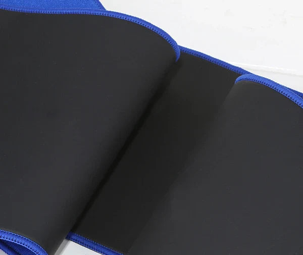 Neoprene Waist Trimmer Belt Sweat Band Abdominal Wrap 39 Inch Blue