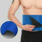 Neoprene Waist Trimmer Belt Sweat Band Abdominal Wrap 39 Inch Blue