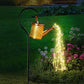 Solar Watering Can Lights Outdoor Garden Decor Hanging Path Lantern Waterproof
