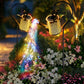 Solar Watering Can Lights Outdoor Garden Decor Hanging Path Lantern Waterproof