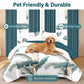 9 Piece Tropical Palm Leaf Bedspread Curtain Set Queen King Cal King Bedding