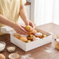 15 Pack Bakery Boxes with Window 12x8x2.5 White Cookie Pastry Treat Boxes