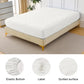 King Mattress Protector Waterproof Ultrasonic Diamond Grid Deep Pocket Green