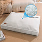 5 lbs Shredded Memory Foam Filling Pillow Stuffing Cushion Refill White Blue