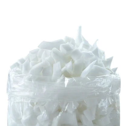 5 lbs Shredded Memory Foam Filling Pillow Stuffing Cushion Refill White Blue